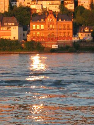 Klein Nizza im Sonnenuntergang