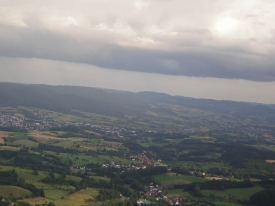 Start direkt nach dem Regen