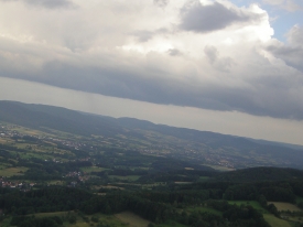 Start direkt nach dem Regen