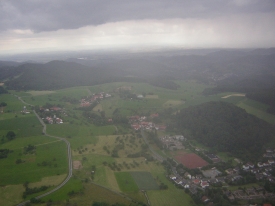 Kolmbach im Regen