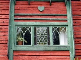 Fönster i Carl Larssons hus