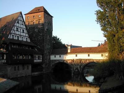 Postkartenidylle in Nürnberg