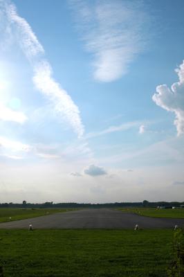 Start- und Landebahn des Flugplatzes Stadtlohn - Vreden