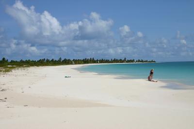 Alleine am Strand