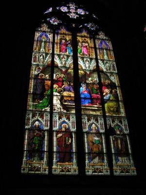 Kirchenfenster des Kölner Doms