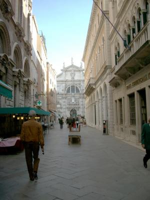 Strasse in Venedig