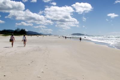 Strand auf Florianopolis