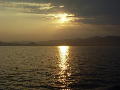 Sonnenuntergang Korsika