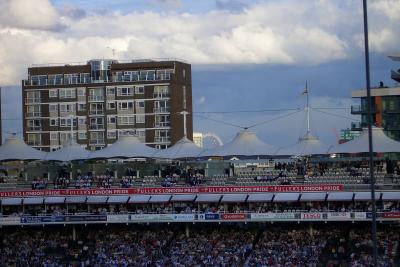 Lord Cricket Tribune view of London Eye