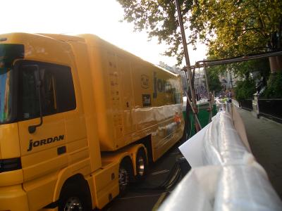 F1 Jordan Team Truck
