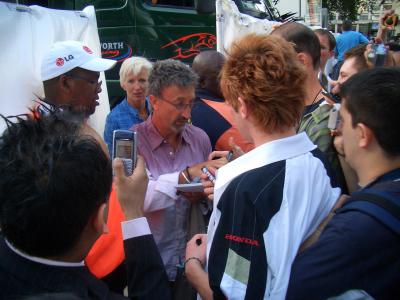 Eddie Jordan at London F1 event