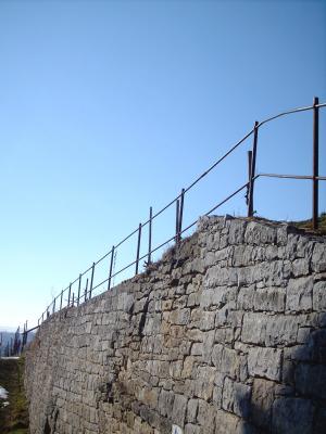 Natursteinmauer