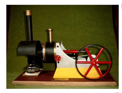 Stirlingmotor, wassergekühlt