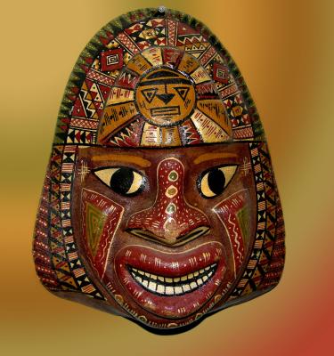 Südamerikanische Maske