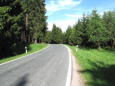 Straße bei Oberhof