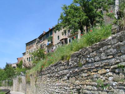 Stadtmauer in Poppi