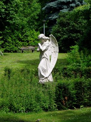 Engel im Park