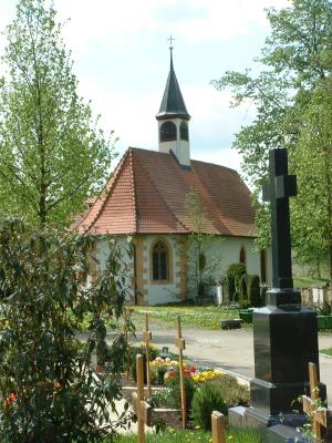 Friedhofskapelle, erbaut 1401