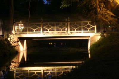 romantische Brücke