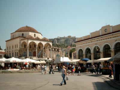 Athener Altstadt - Plaka 2 Monastiraki-Platz