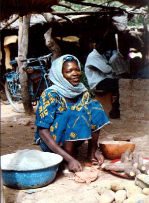 Marktfrau, Burkina Faso