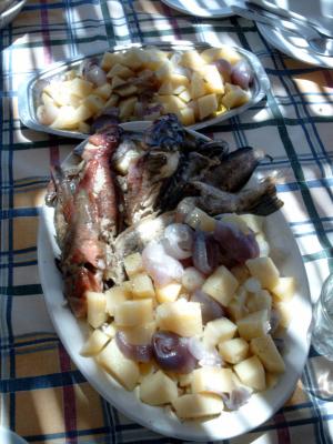 Griechische Fischsuppe