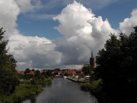 Wolken über Grabow (West-Mecklenburg),