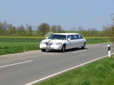 Hochzeits-Stretchlimousine