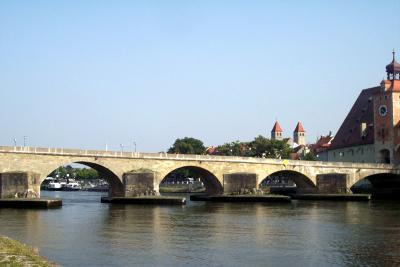 Die Steinerebrücke in Regensburg