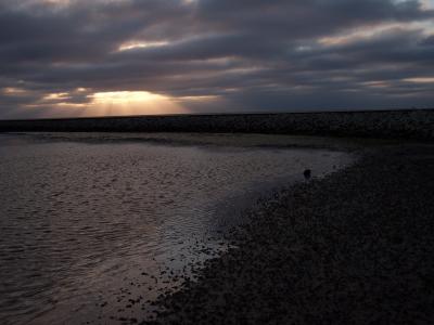 Sonnenuntergang an der Nordseeküste_2