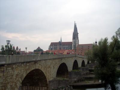 Die Steinerebrücke in Regensburg