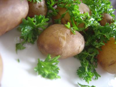 Kartoffeln & Petersilie