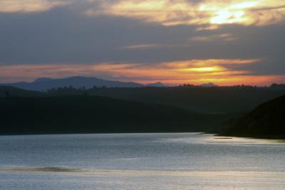 Abendhimmel bei Knysna