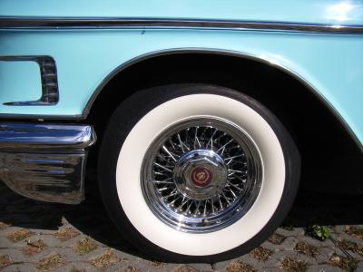 Reifen des Alten Cadillacs