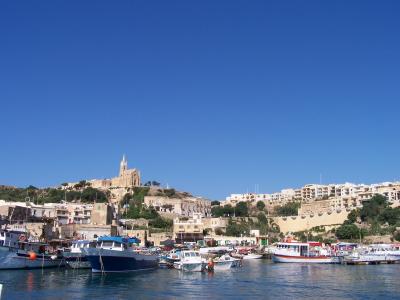 Hafen von Gozo (nachmittags)