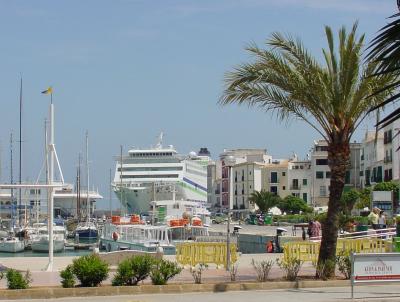 Ibiza Stadt Hafen