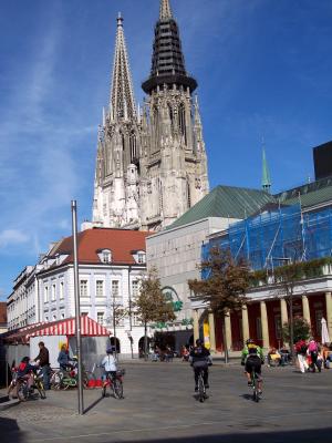 Stadt richtung dom