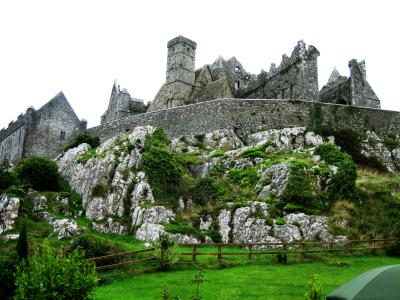Eine seltene Burg in Irland