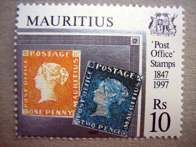 Mauritius-Briefmarke