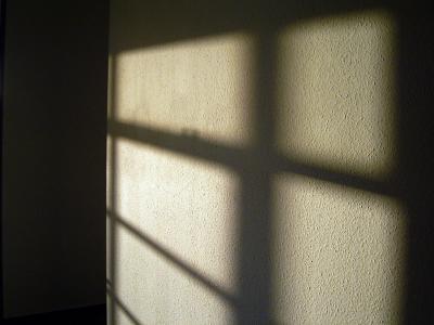 Schatten an der Wand