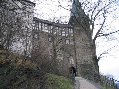 Burg in Myhlau