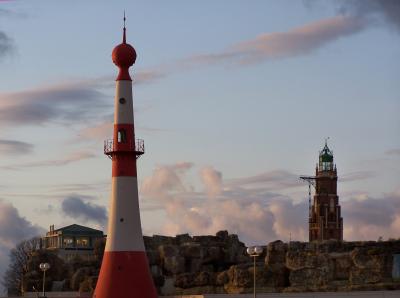 2 richtfeuer am zoo am meer in bremerhaven