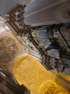 In der Kathedrale von Malaga