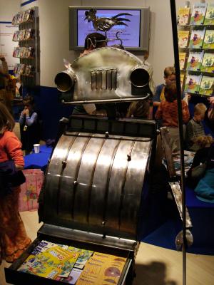 Roboter auf der Buchmesse