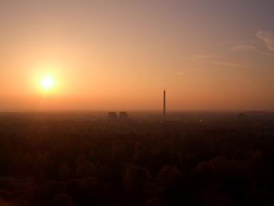 Leipzig in der Abendsonne