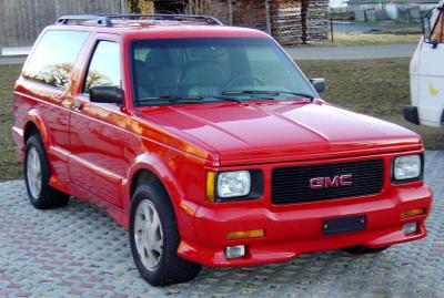 Auto GMC Rot