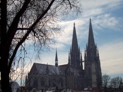 Winderlandschaft in Regensburg