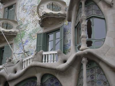 Fassade in Barcelona