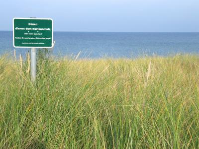 "Dünen dienen dem Küstenschutz"