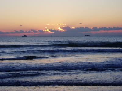 Sonnenuntergang am Schwarzen Meer